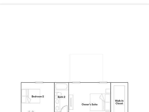 Floorplan - 2nd Floor 
3 bedrooms, 1 owner suite