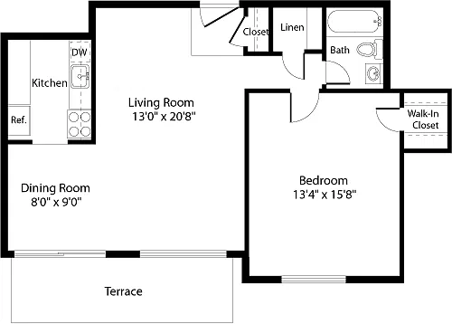 Floor plan A4a