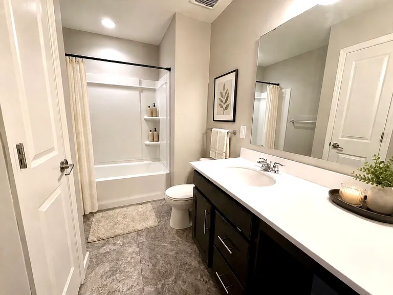Full bathroom on second floor