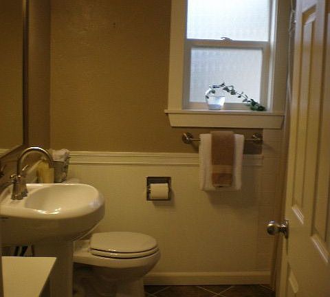 New Everything, Tile Floors, Doors, Trim, Tub, Sink, Toilet, Etc.