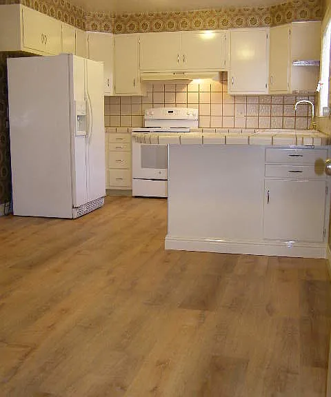 Dining area & kitchen