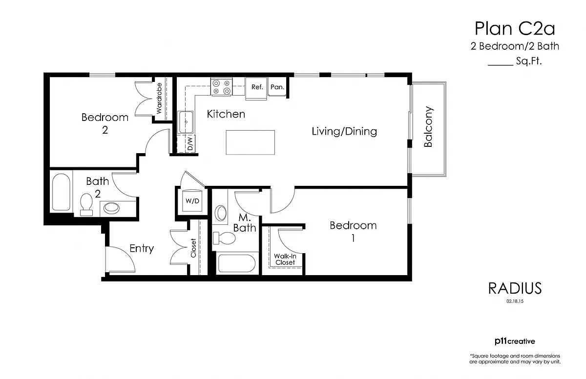 Floor plan C2a