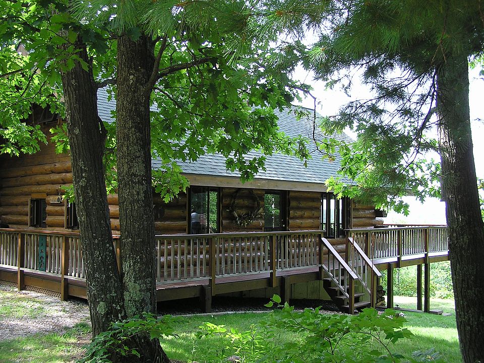 NW side. Wrap around deck. 