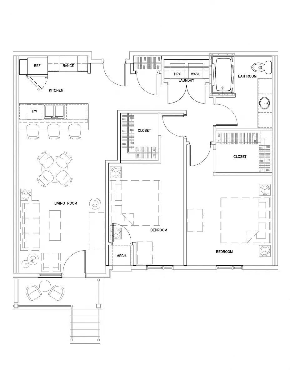 Floor plan G