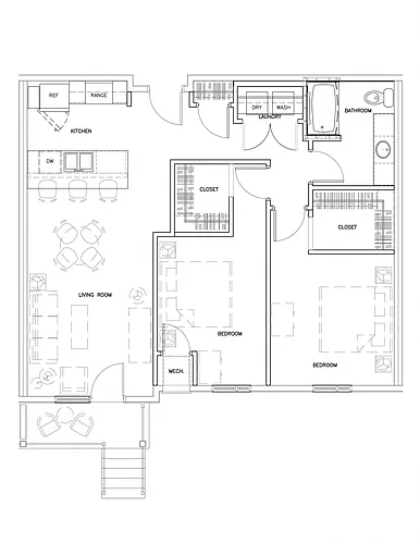 Floor plan G