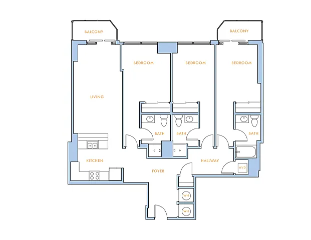 Floor plan K