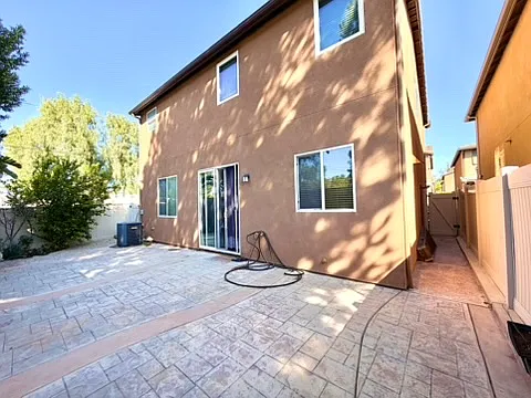 Back patio