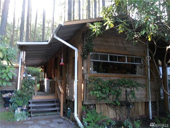 House exterior is cedar with a layer of insulation beneath.