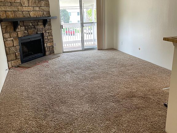 Front living room and balcony.
