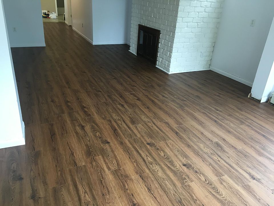 Newly done flooring in Living & Hallway
