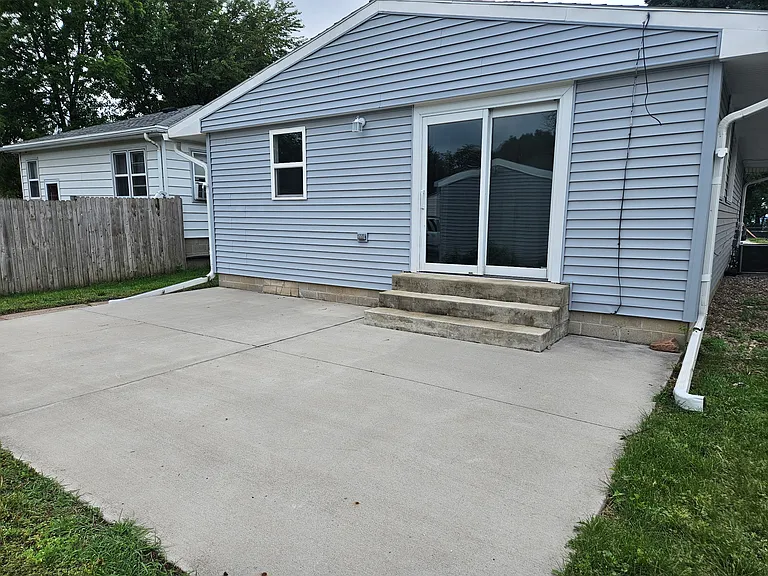 Rear Patio