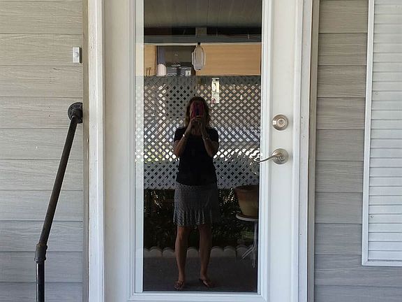 Entrance into Home/ In Window  Blinds