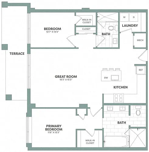 Floor plan Elite