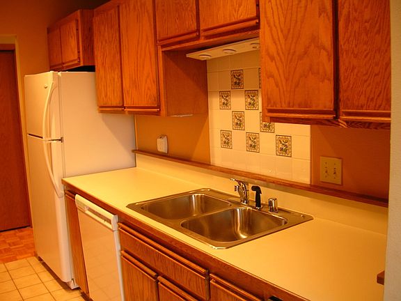 Kitchen is original with updated appliances