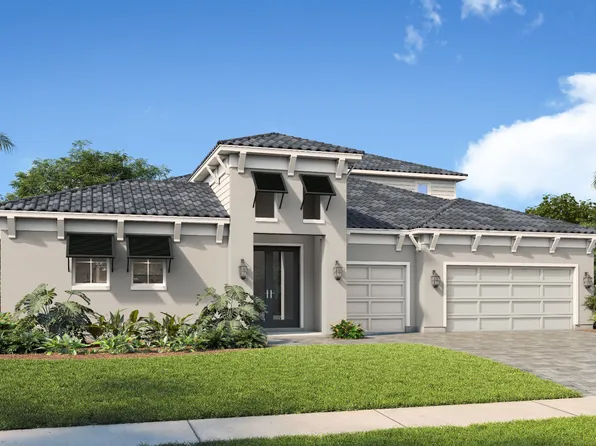 Courtyard Plan, River Preserve Estates
