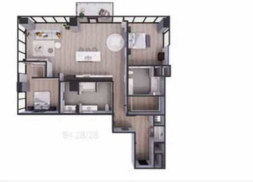 Floor plan B4A