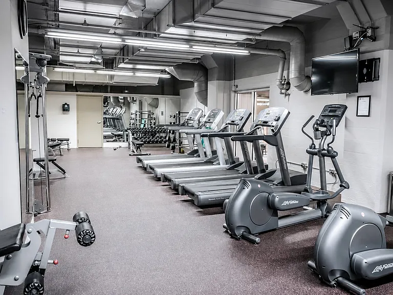 Free access to the gym in the building!