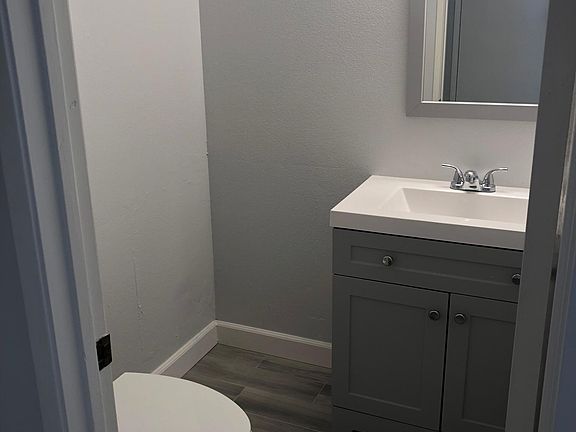 Downstairs powder room
