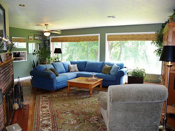 Living Room with Fireplace