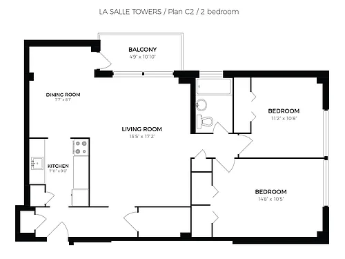 Floor plan 805