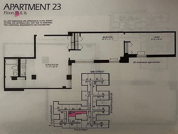 2nd image of 150 W 51st St APT 1523