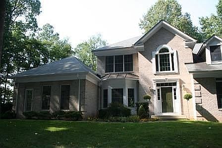 Beautiful White Brick Front