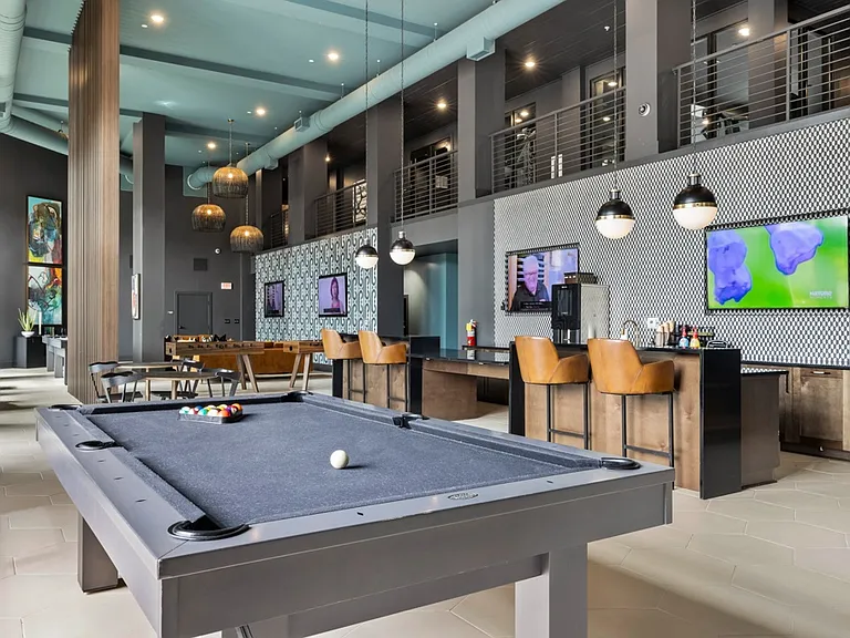 Clubroom Coffee Bar, WiFi and Billiards