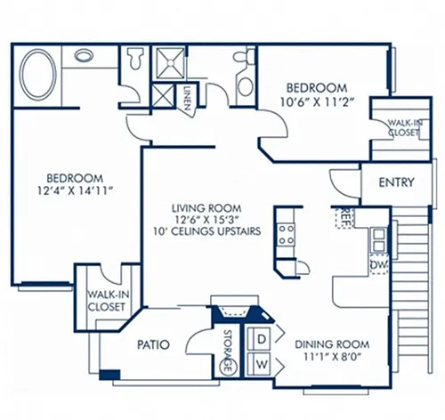 Floor plan 2A Renovation 4