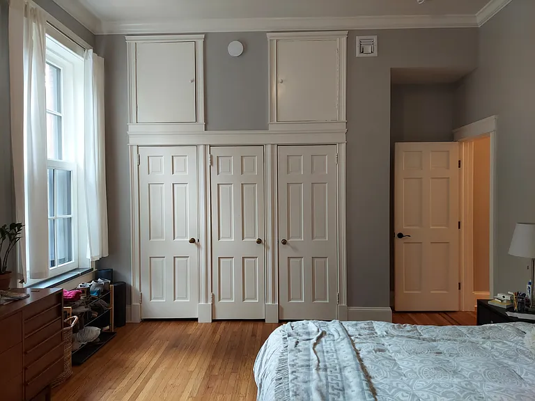 Primary bedroom furnished.