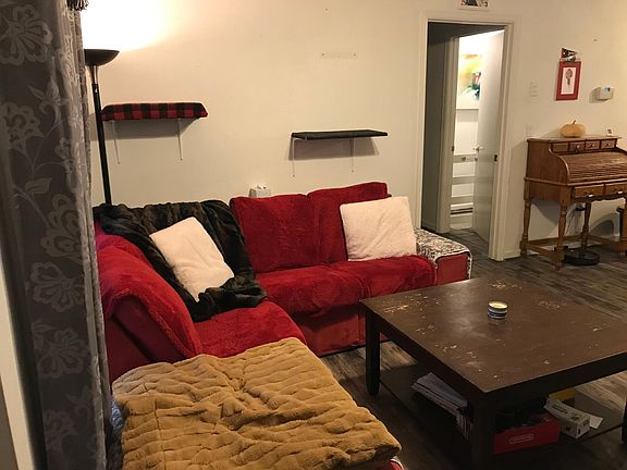 Living room/dining room immediately upon entering front door