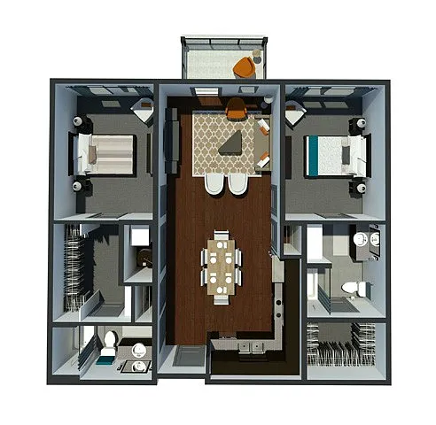 Floor plan B1