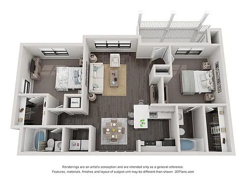 Floor plan B4T Renovated