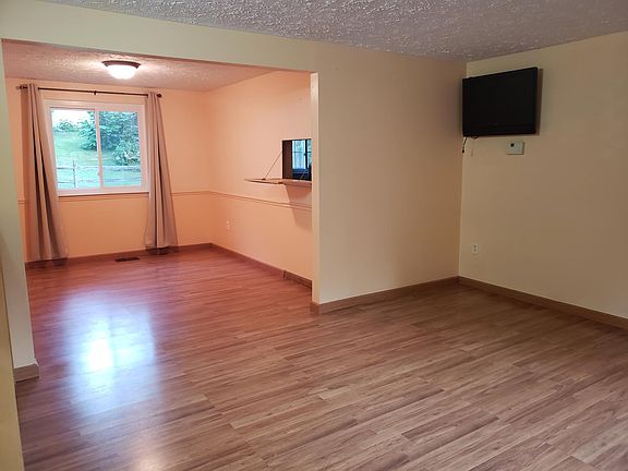 Spacious and bright living room.