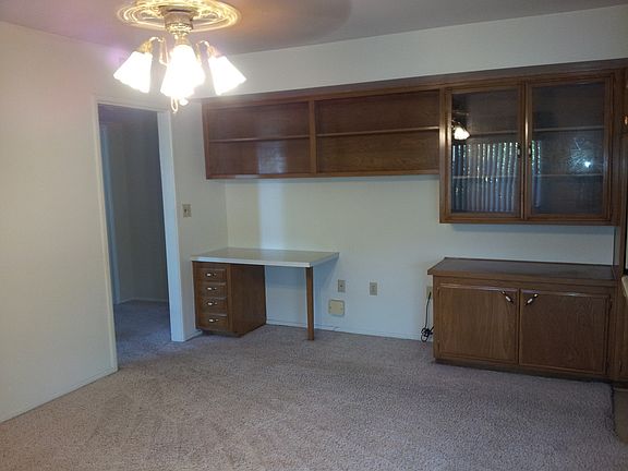 Family room with desk