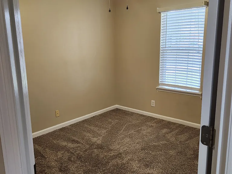 Bedroom#3: Modern fan, new carpet and spacious closet.