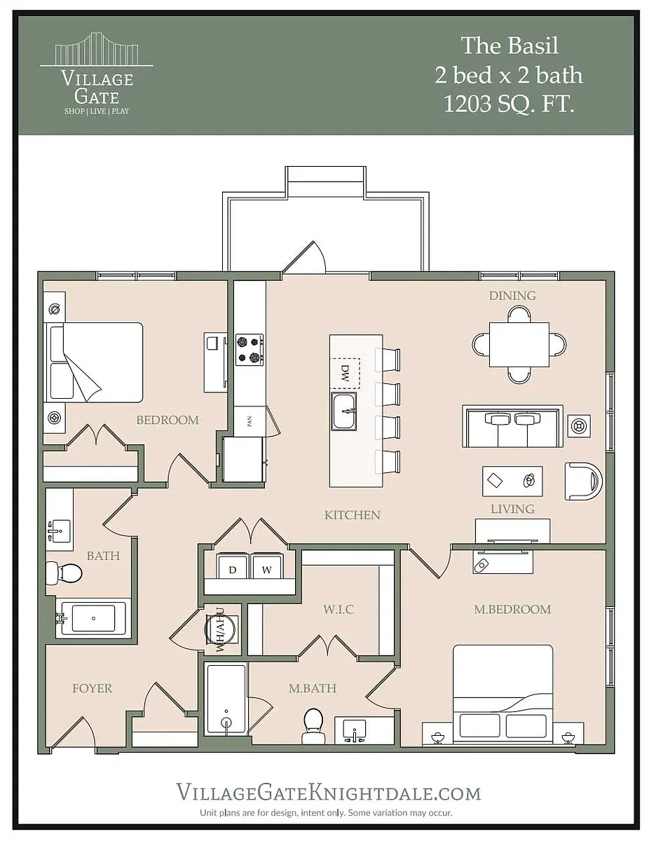 Floor plan The Basil