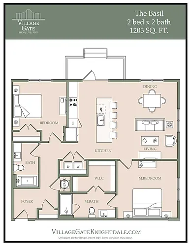Floor plan The Basil
