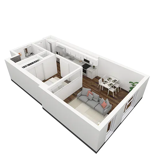 Floor plan Auberge