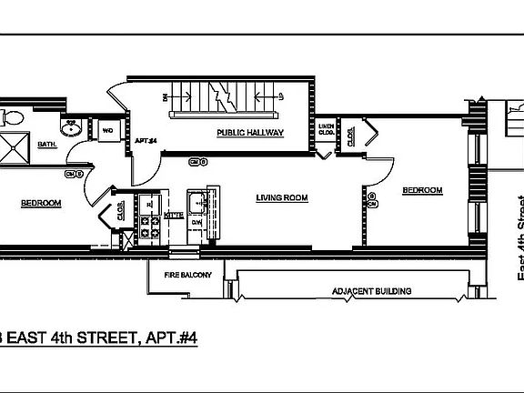 2nd image of 128 E 4th St APT 4