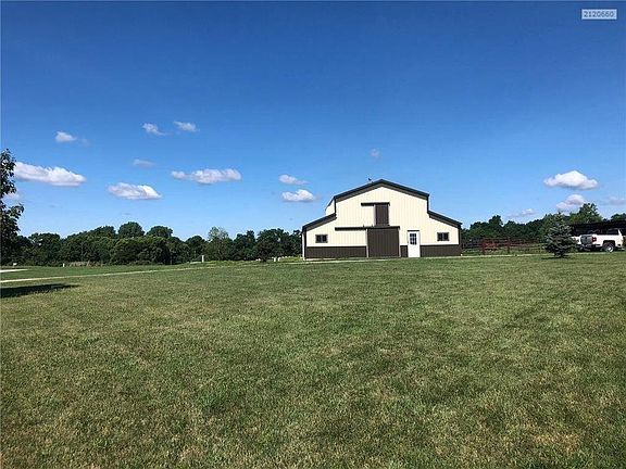 Barn 1 has 2nd floor hay loft and weathervane.