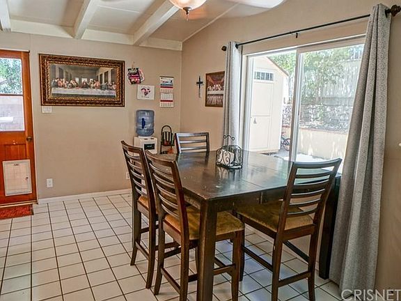 Dining off kitchen and living room
