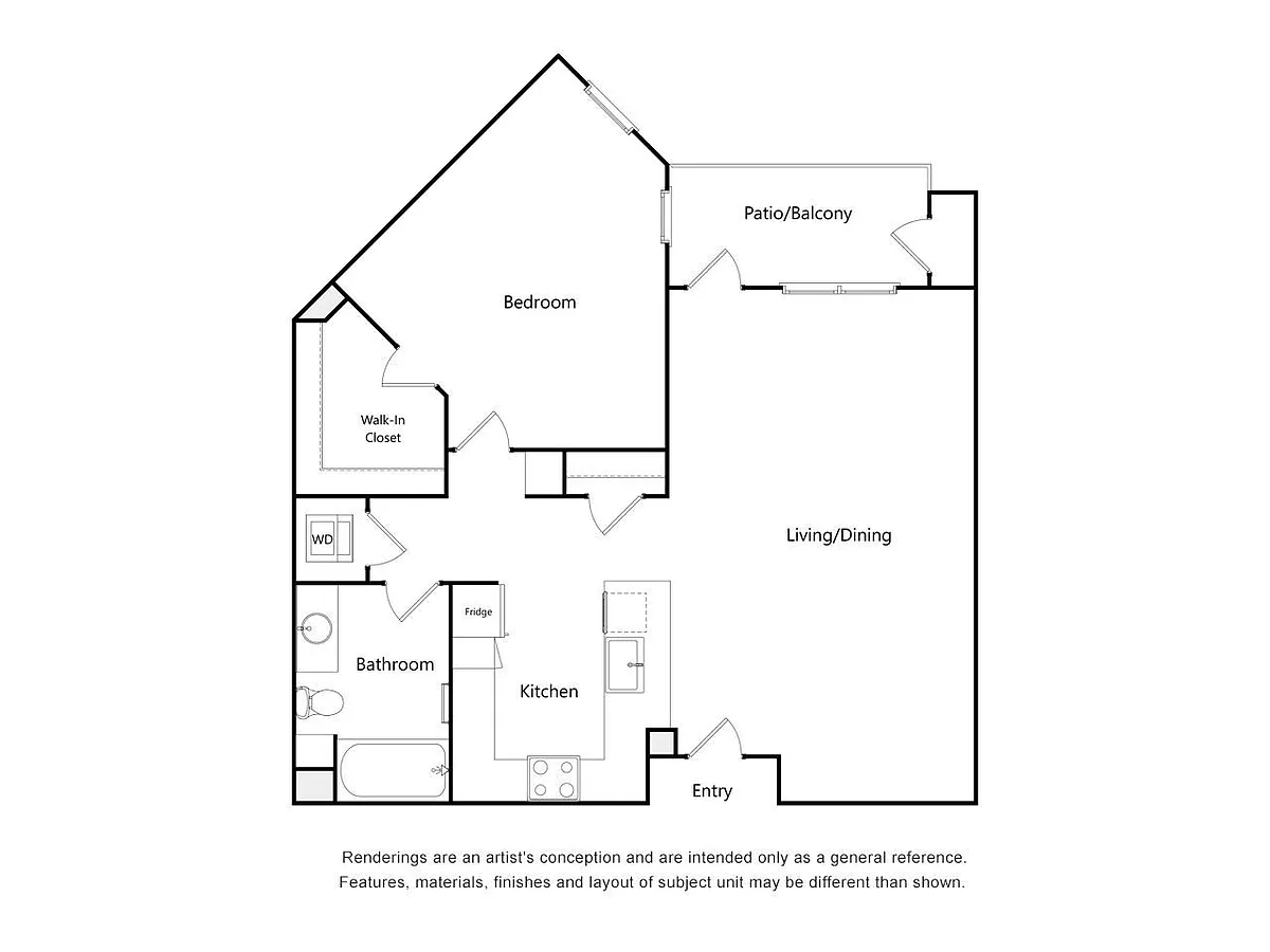 Floor plan 1B