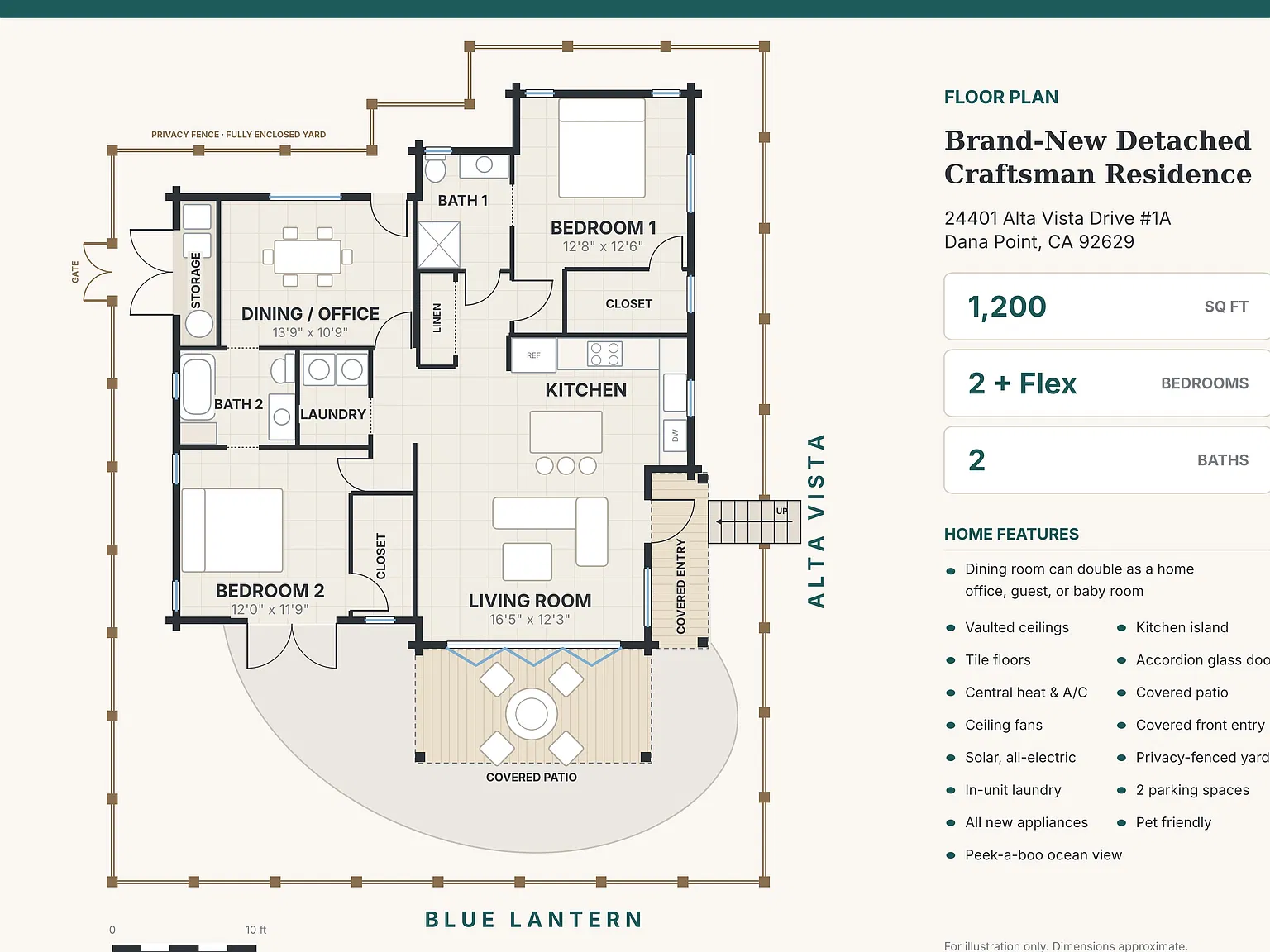2 bed, 1200 sqft, $6,100 — Photo 4