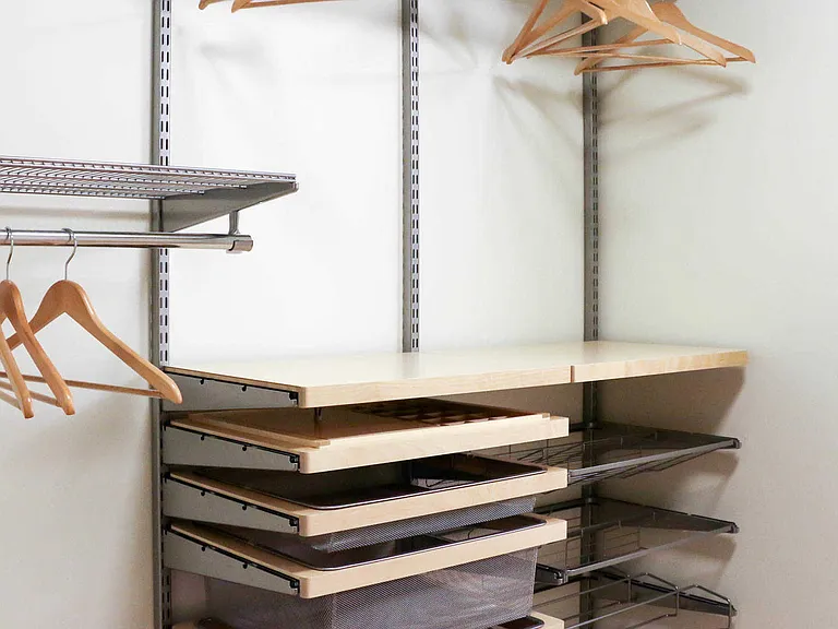 Closet with available ELFA System