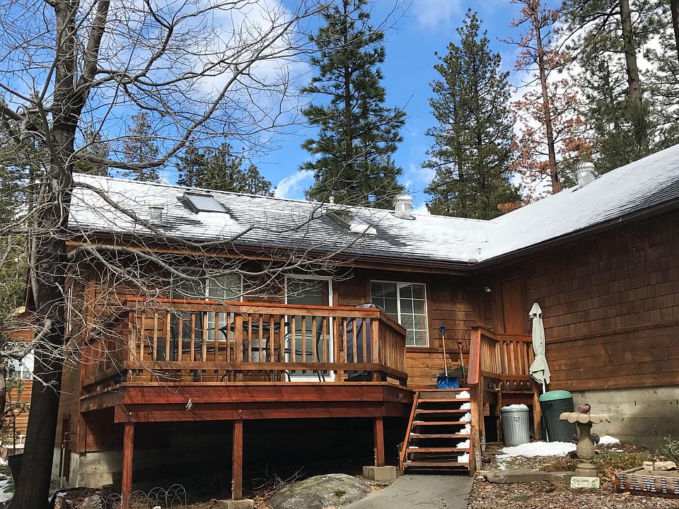 Front entry and deck.