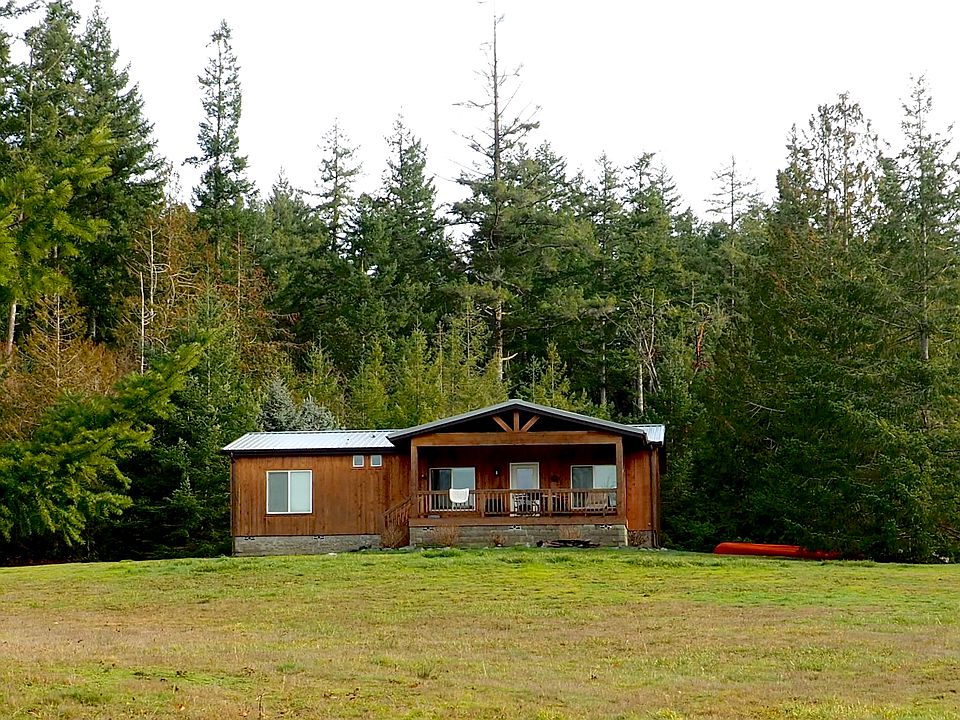 Back porch view of house