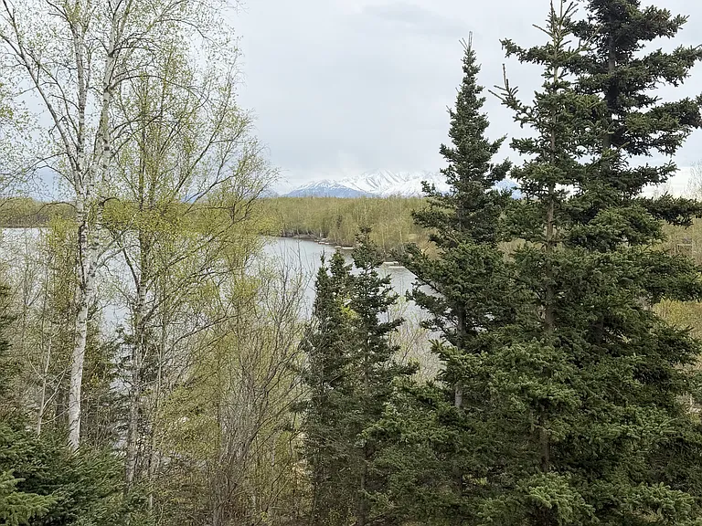 Lake view & see Matsu peak on a clear day