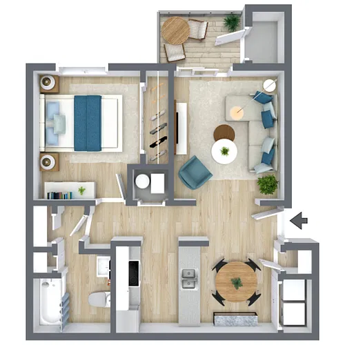 Floor plan A1