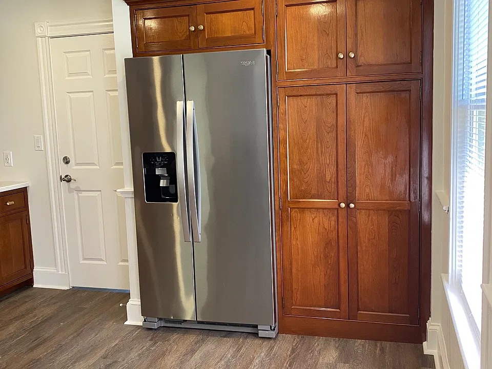 Kitchen - stainless steel refrigerator