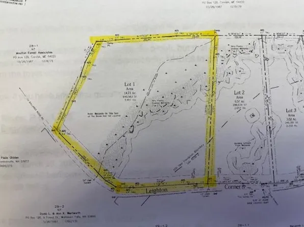 Lot 2 Leighton Corners Road, Wakefield, NH 03872